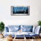 Family Canvas Wall Art - Navy Blue Decor - Family Word Sign - Modern Canvas Prints for Bedroom & Living Room